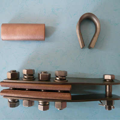 H型接触线中心锚结线夹